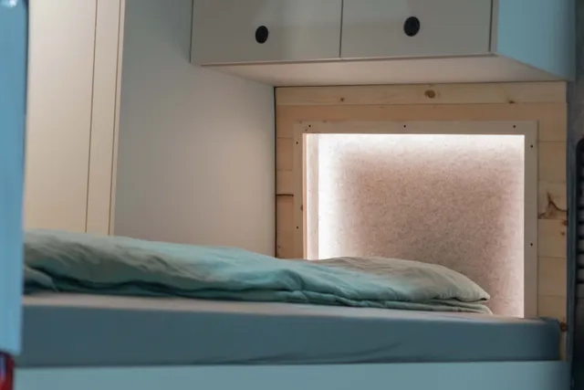 indirekte Beleuchtung im Camper Van von Cocoon Vans