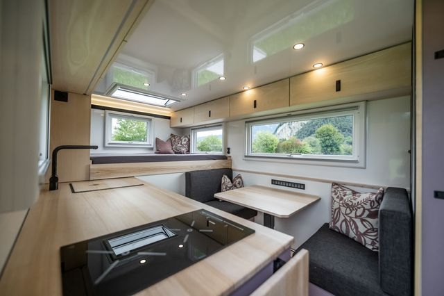 Schlaue Raumaufteilung für Langzeitreisende