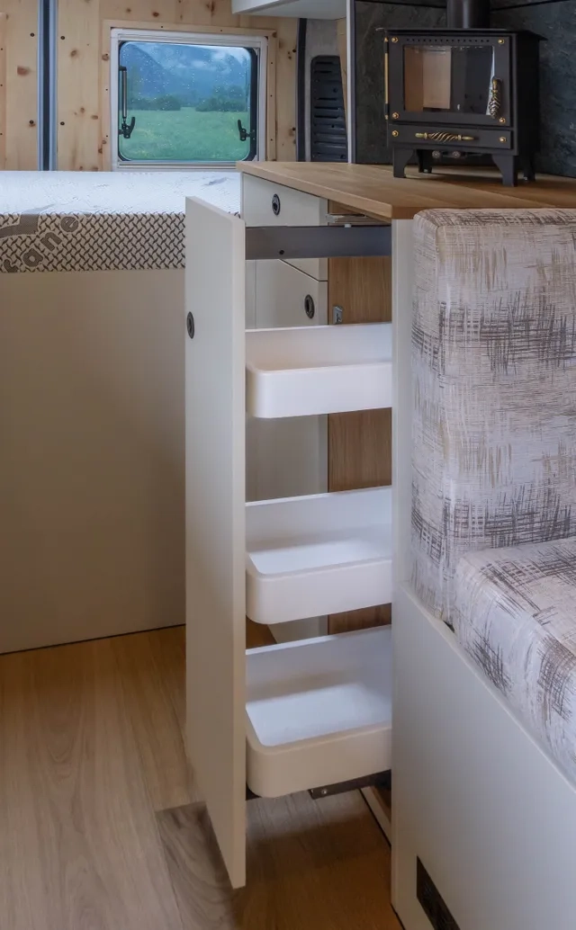 Individueller Möbelbau im Camper Van Schweiz